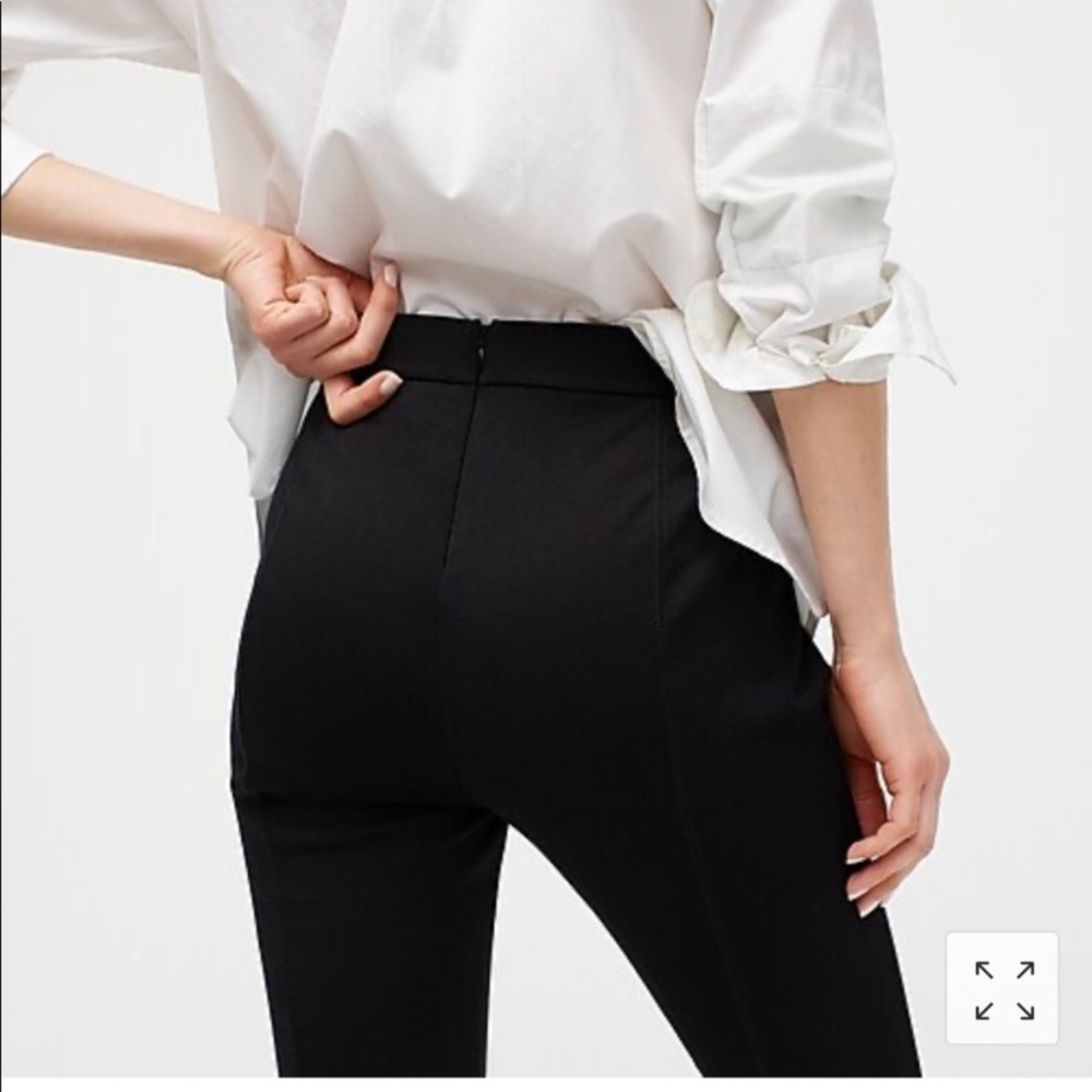 J. Crew Black Pixie Pants Style 31090 - image 3